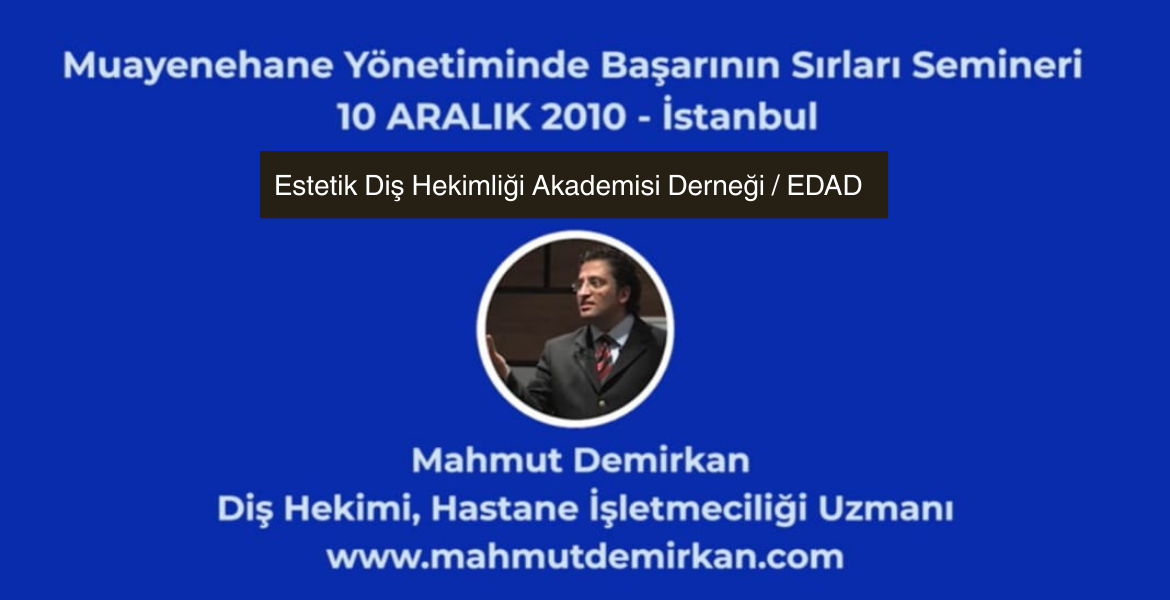 Muayenehane Yönetiminde Başarının Sırları